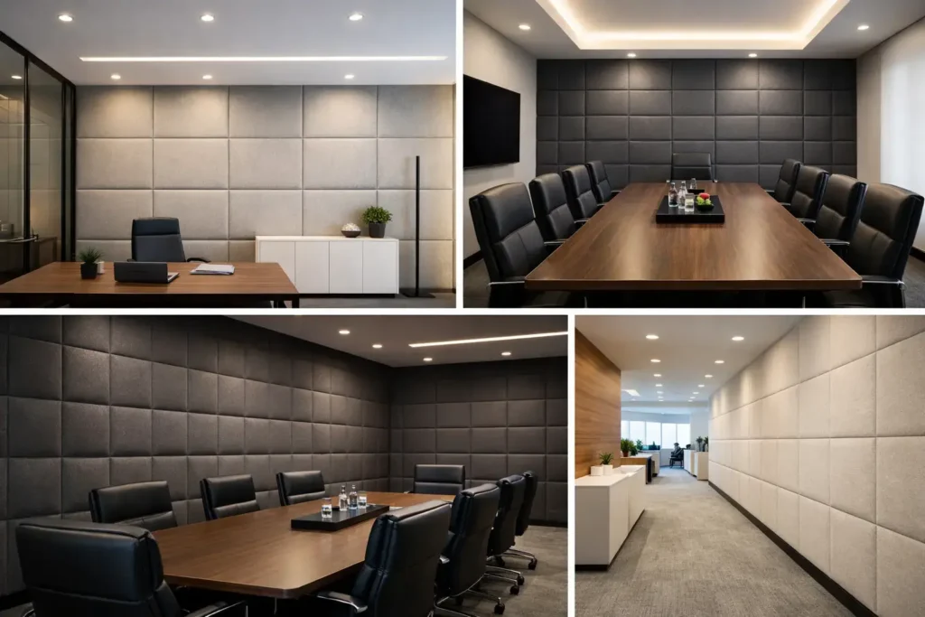 انتخاب نوع مناسب دیوارپوش فومی برای دفاتر کاری