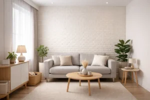 ترفندهای کاربردی برای استفاده از دیوارپوش فومی در پذیرایی کوچک