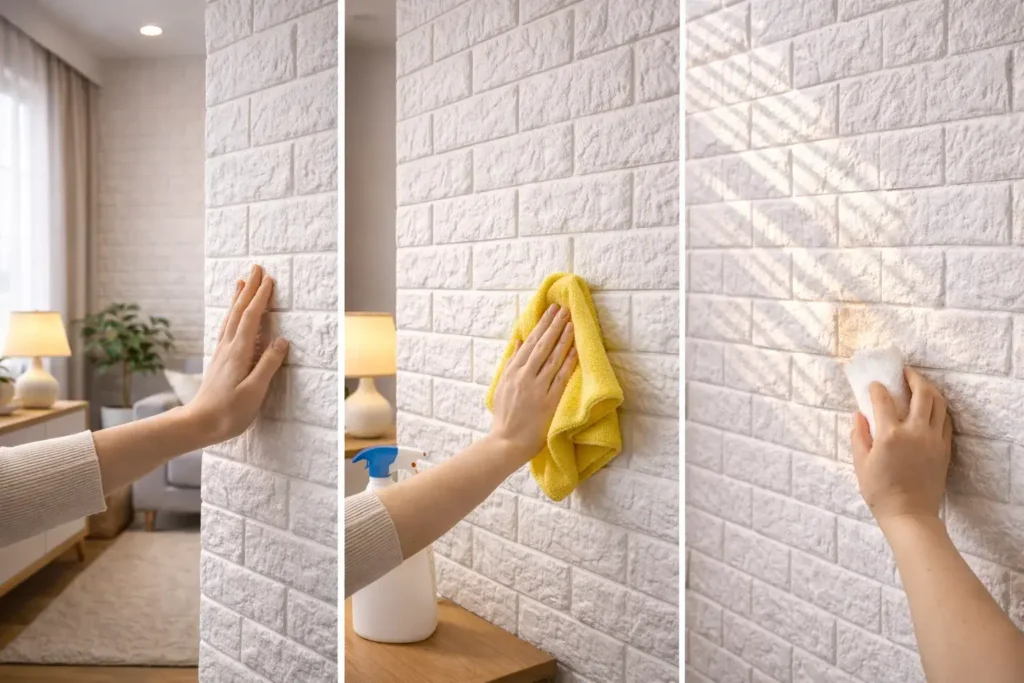 نکات نگهداری و افزایش دوام دیوارپوش فومی در پذیرایی کوچک