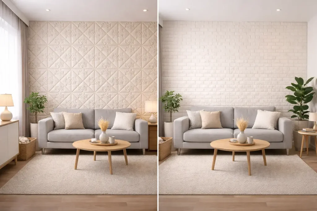 اهمیت انتخاب درست دیوارپوش فومی در پذیرایی های کوچک