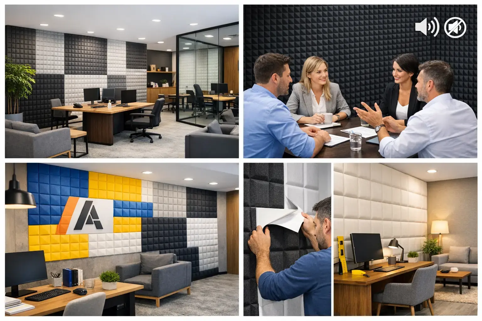 راهنمای کاربردی استفاده از دیوارپوش فومی در دفاتر کاری