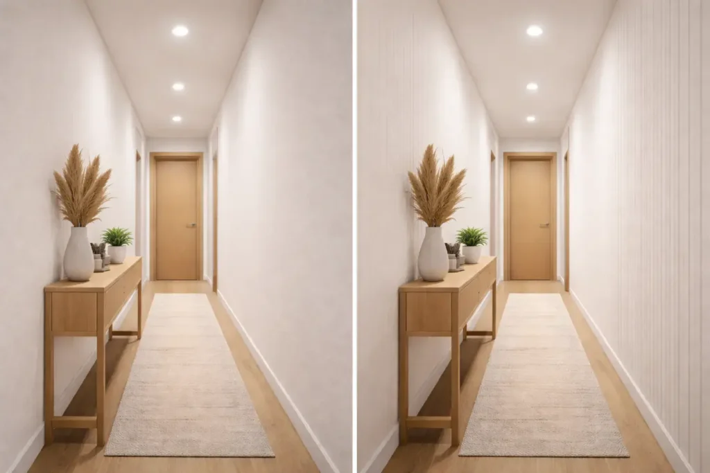 دیوارپوش فومی رولی و تاثیر آن در فضاهای باریک و کم عرض